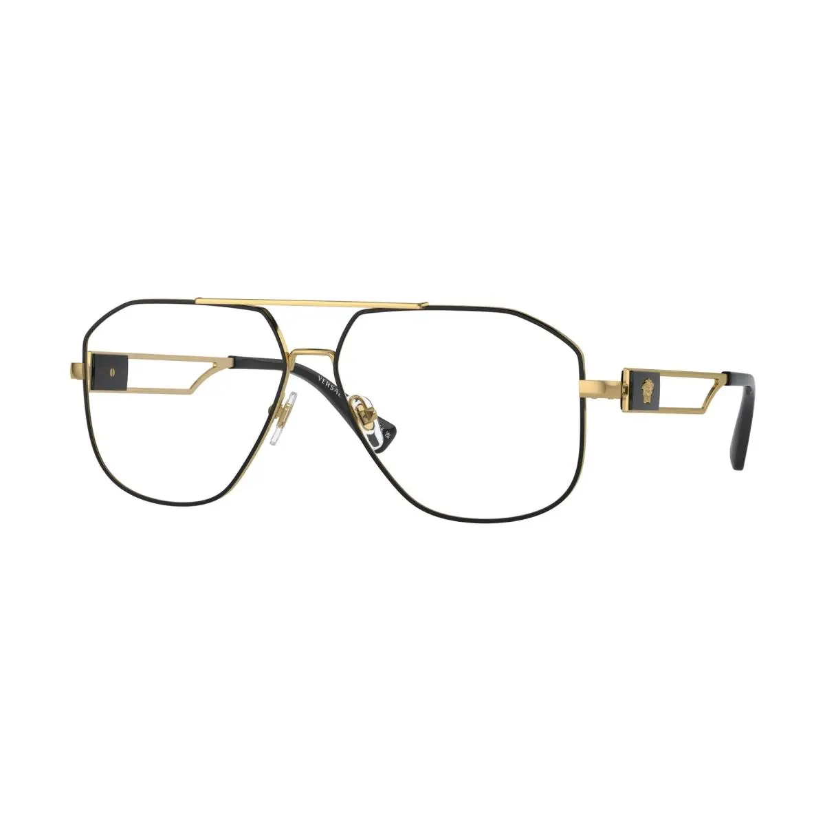 Versace Pilot Man Eyeglasses VE1287 1002 59mm Gold