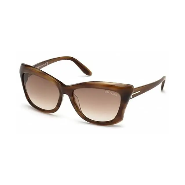 Tom Ford Lana Sunglasses Brown Frame Gradient Lens FT0280 50F 59-16 135