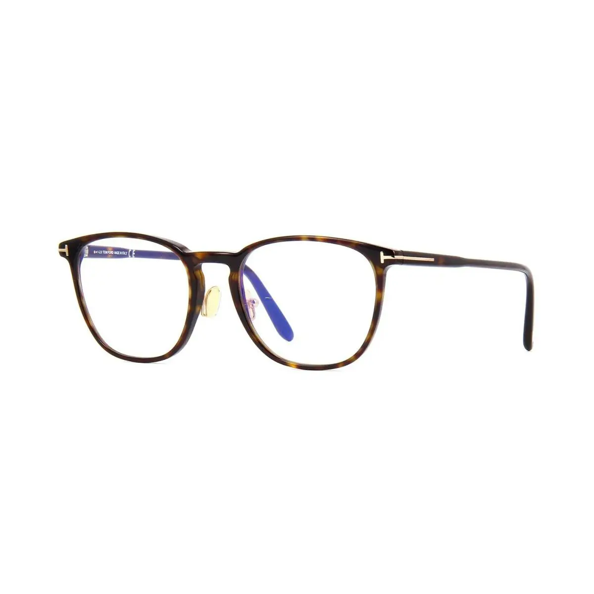 Tom Ford FT 5700-B Blue Block Dark Havana 052 Eyeglasses