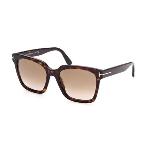 Tom Ford Selby FT0952 52F Dark Havana/brown Gradient Women`s Sunglasses