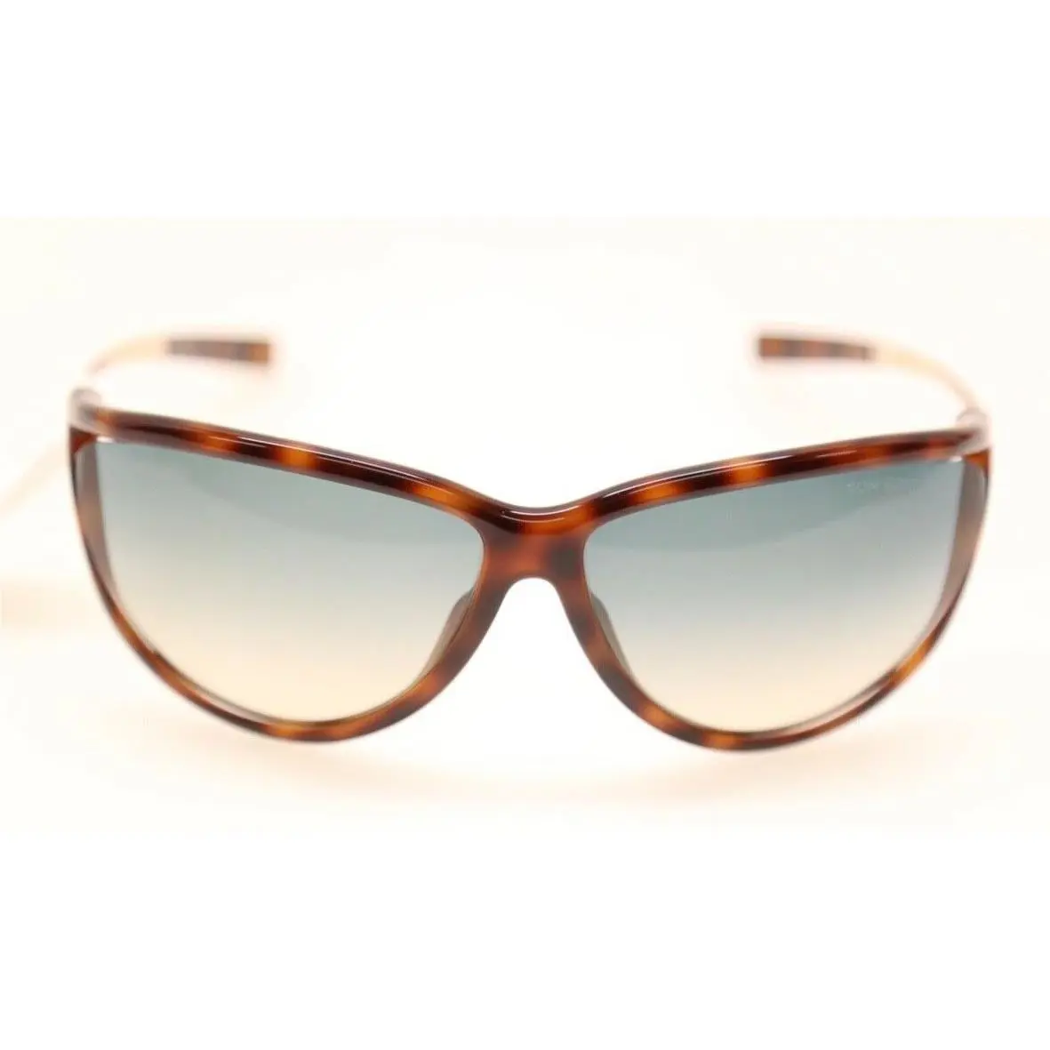 Tom Ford Tammy FT0770 TF770 56W Havana/turquoise Gradient Sunglasses 537