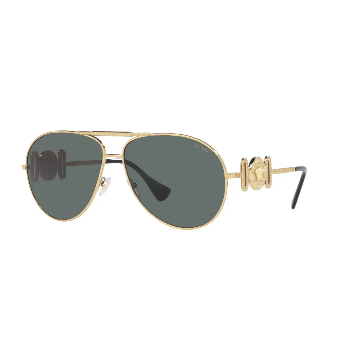 Versace Sunglasses VE2249 100281 65mm Gold / Polar Grey Lens