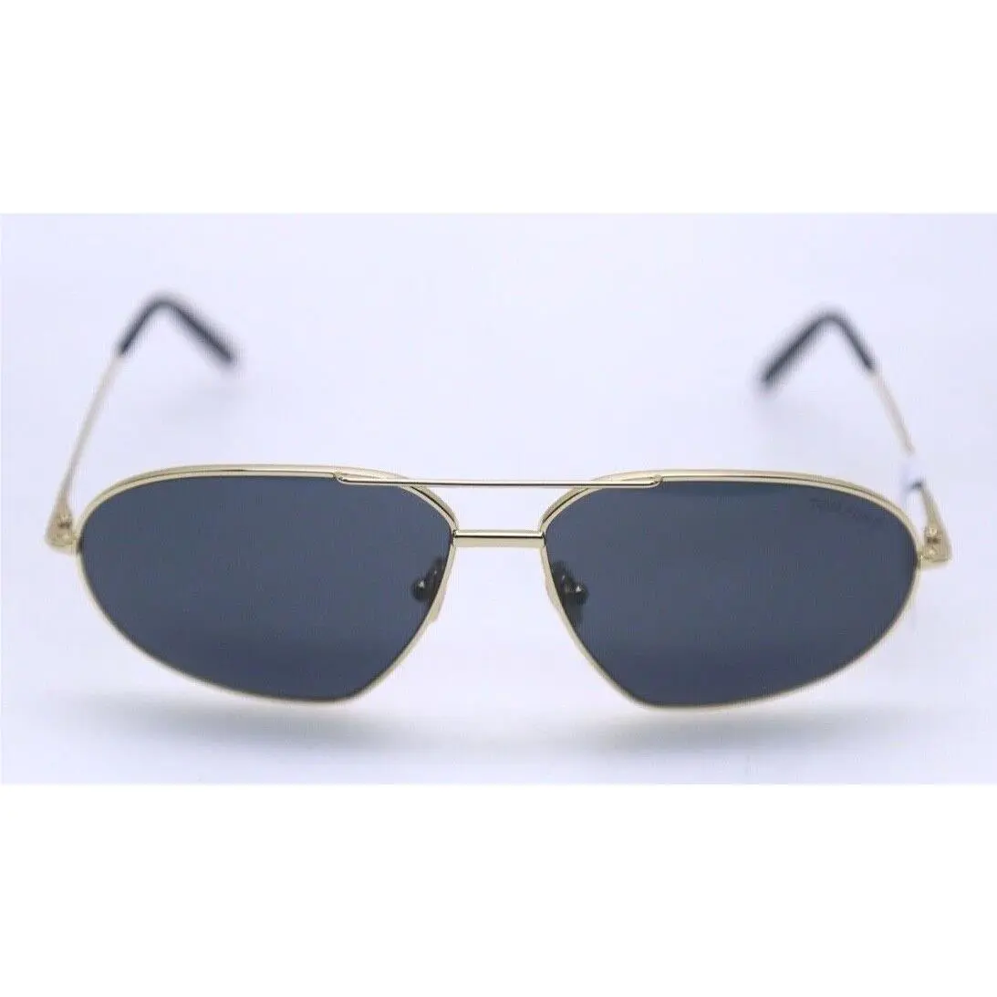 Tom Ford FT0771 TF 771 30A Bradford Gold Frame Blue Grey Aviator Sunglasses 60