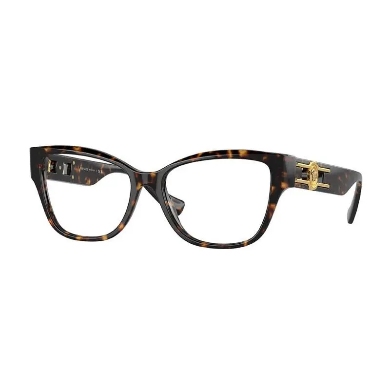 Versace Pillow Woman Eyeglasses VE3347 5435 52mm Pink Transparent