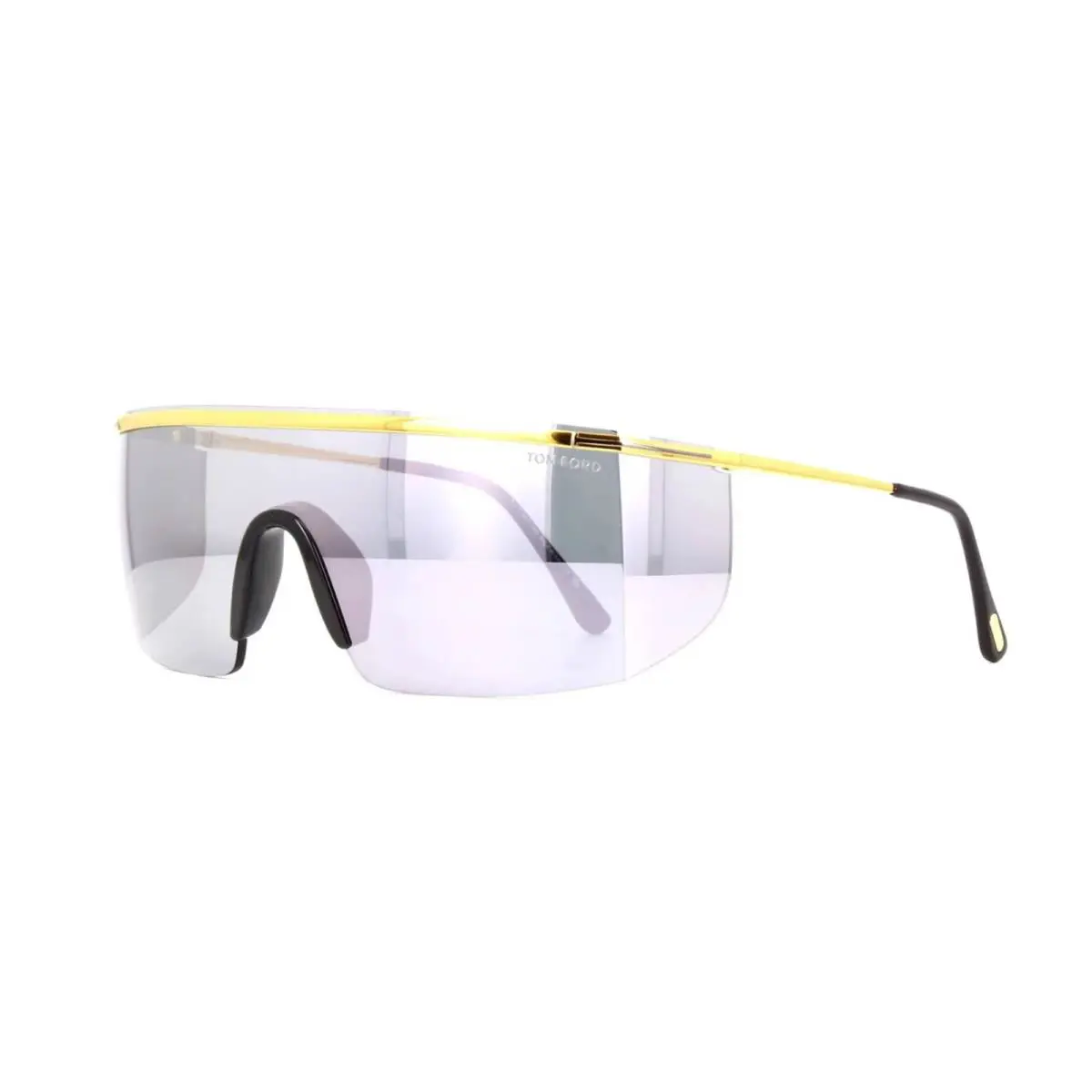 Tom Ford PAVLOS-02 FT 0980 Shiny Gold/light Silver Grey Mirror 30C Sunglasses