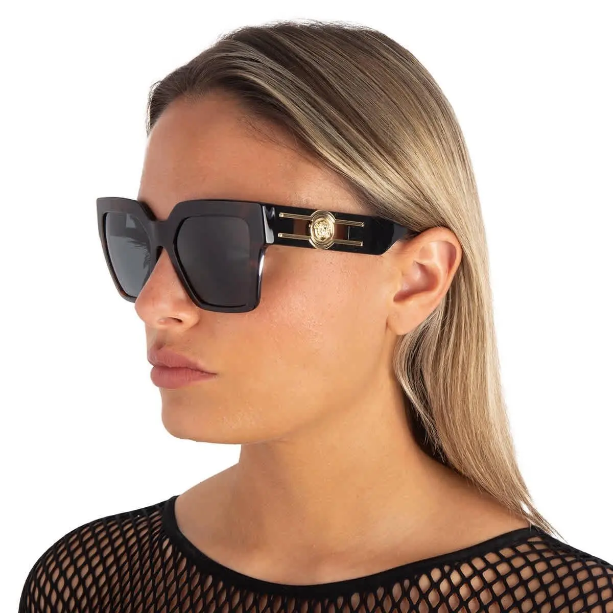 Versace Grey Butterfly Ladies Sunglasses VE4458 542987 54 VE4458 542987 54