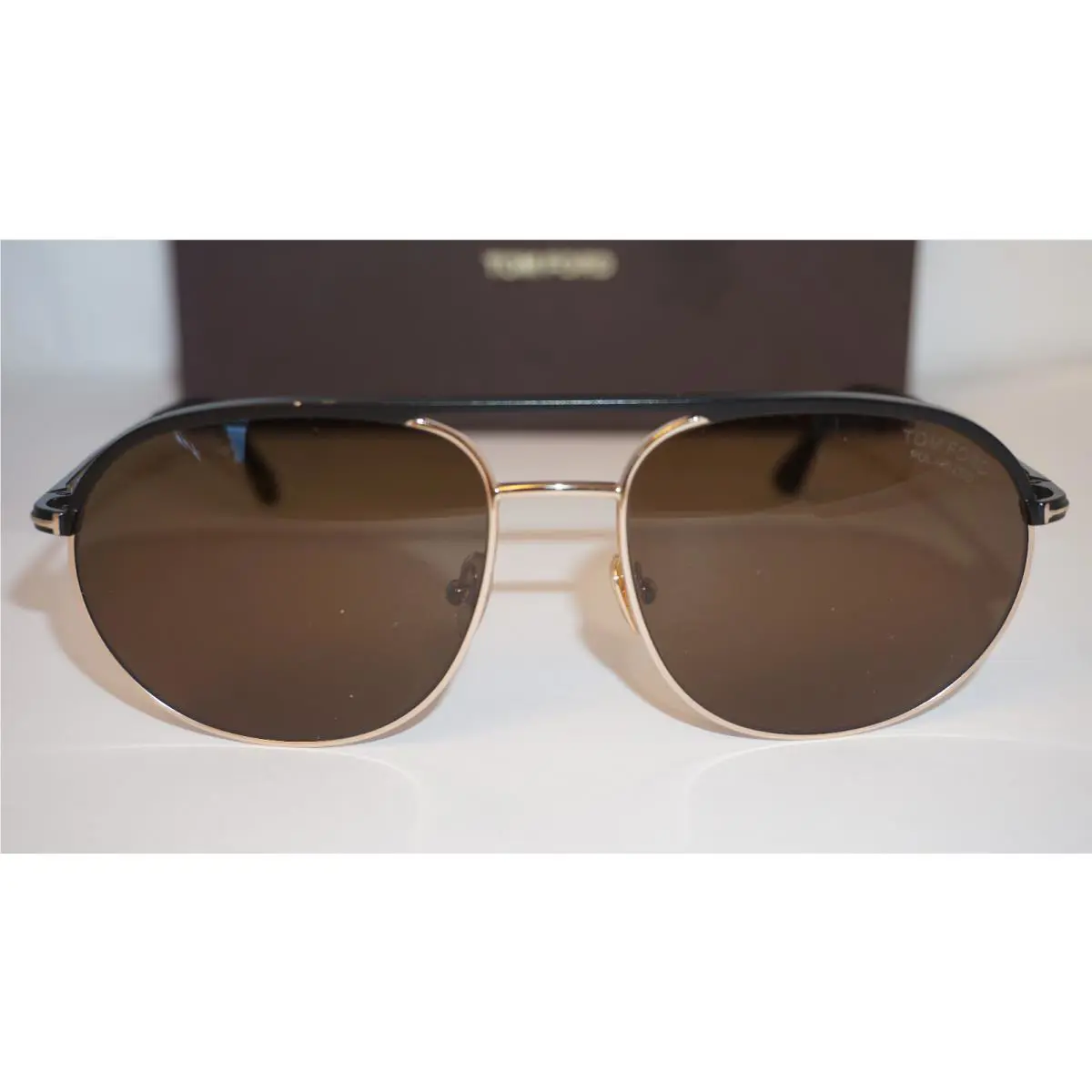Tom Ford Sunglasses Aviator Gio Gold Black Brown TF772 02H 59 17 140
