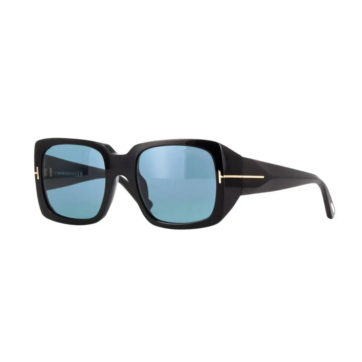 Tom Ford RYDER-02 FT 1035 Shiny Black/blue 01V Sunglasses