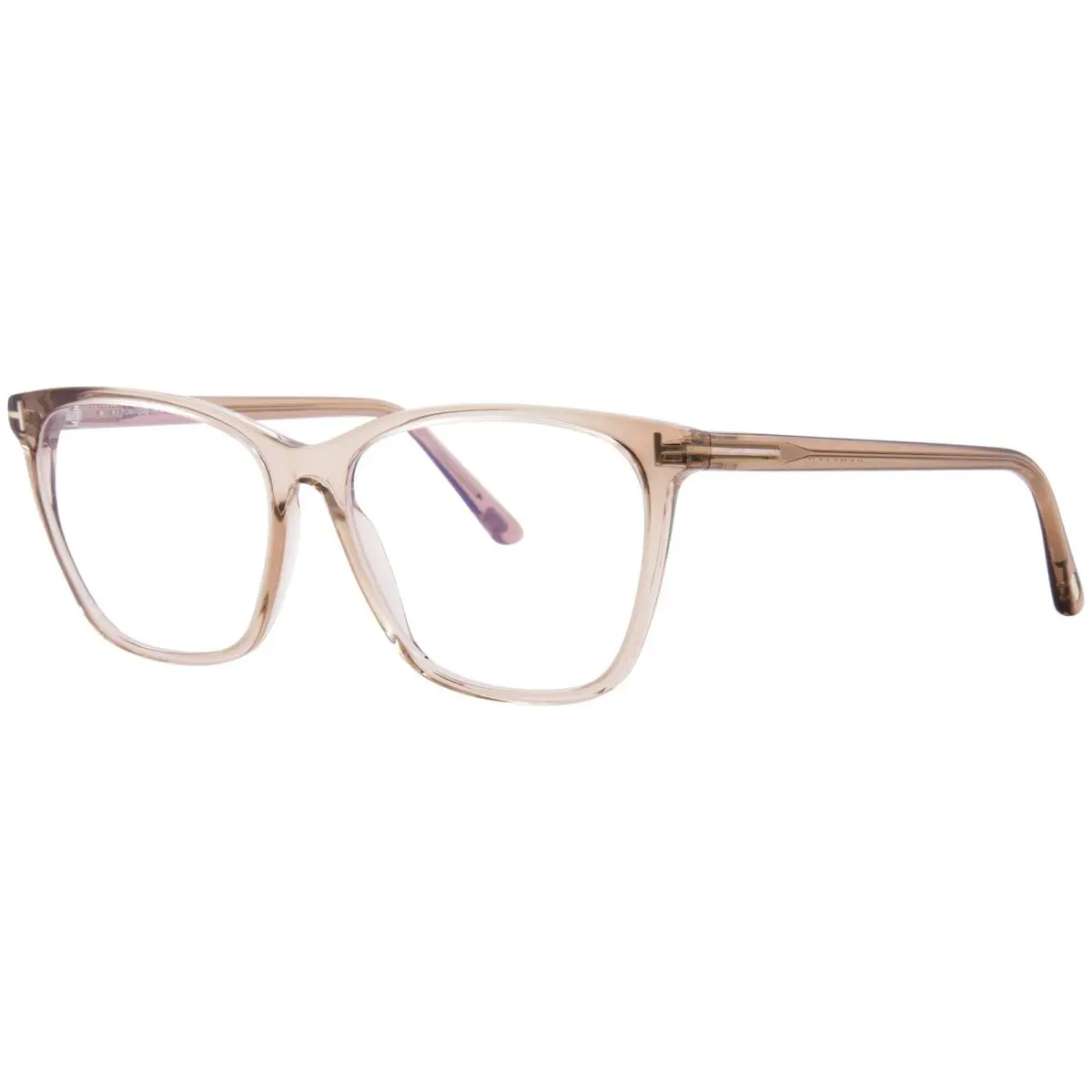 Tom Ford FT5762-B Shiny Light Brown Shiny Light Brown 045 Eyeglasses