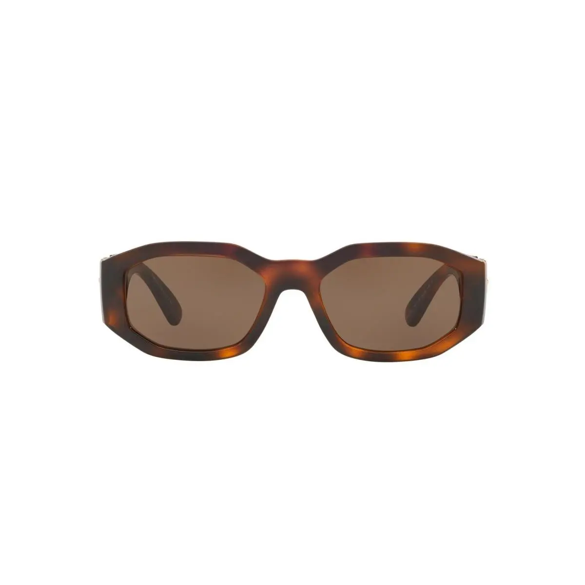 Versace Irregular Man Sunglasses 0VE4361 148/80 53mm Crystal - Blue Lens