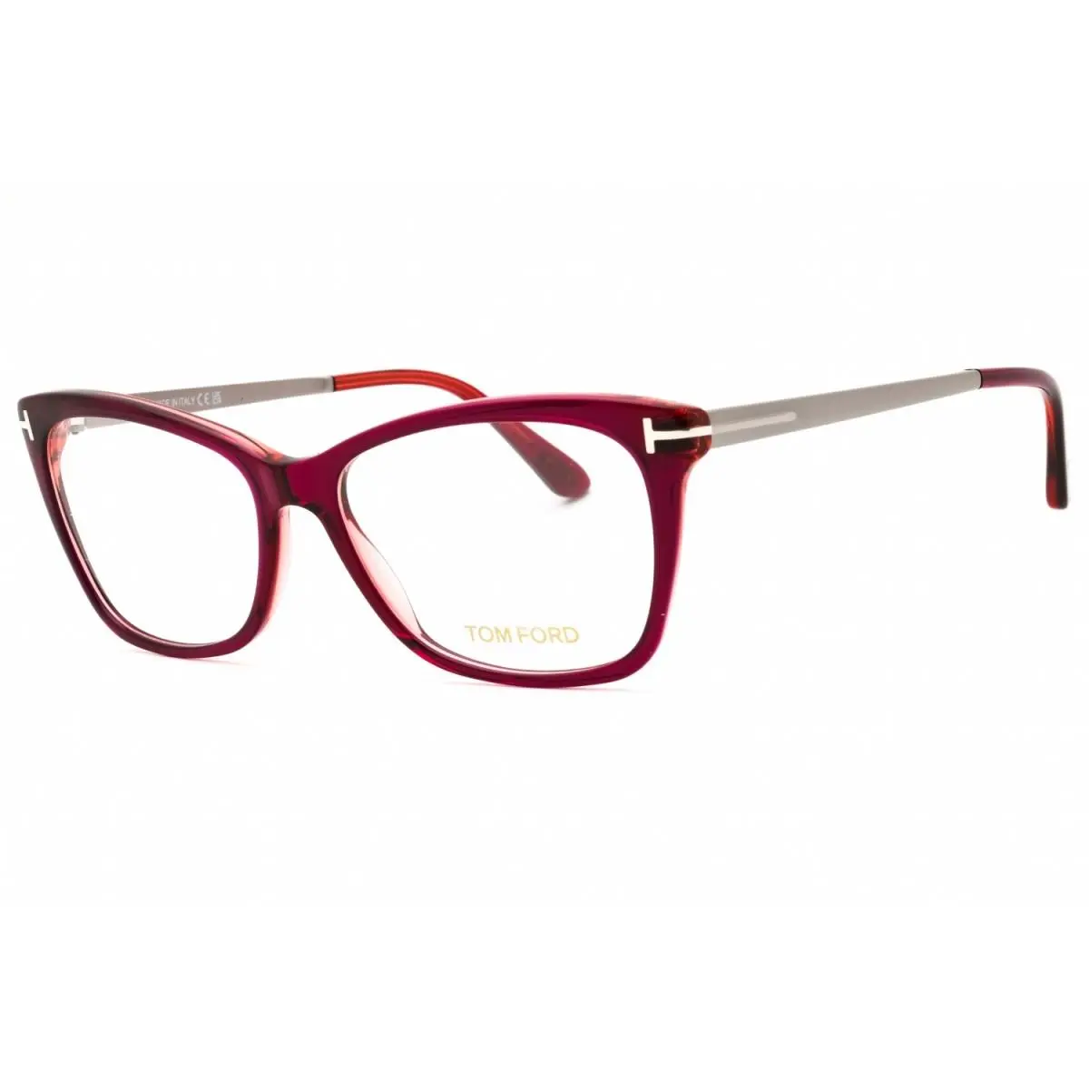 Tom Ford FT5353 075 Crystal Fuchsia Pink 54mm Eyeglasses