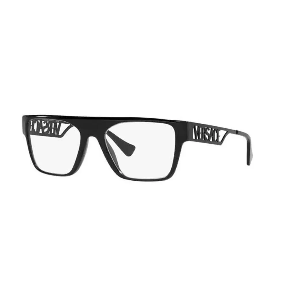 Versace VE3326U 5380 53 Black / Demo Lens 53mm Eyeglasses Optical Frame