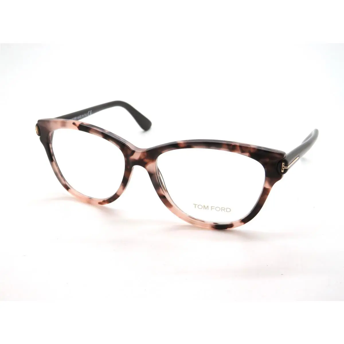 Tom Ford FT 5287/V 074 Pink/brown Havana 55mm Rx Eyeglasses