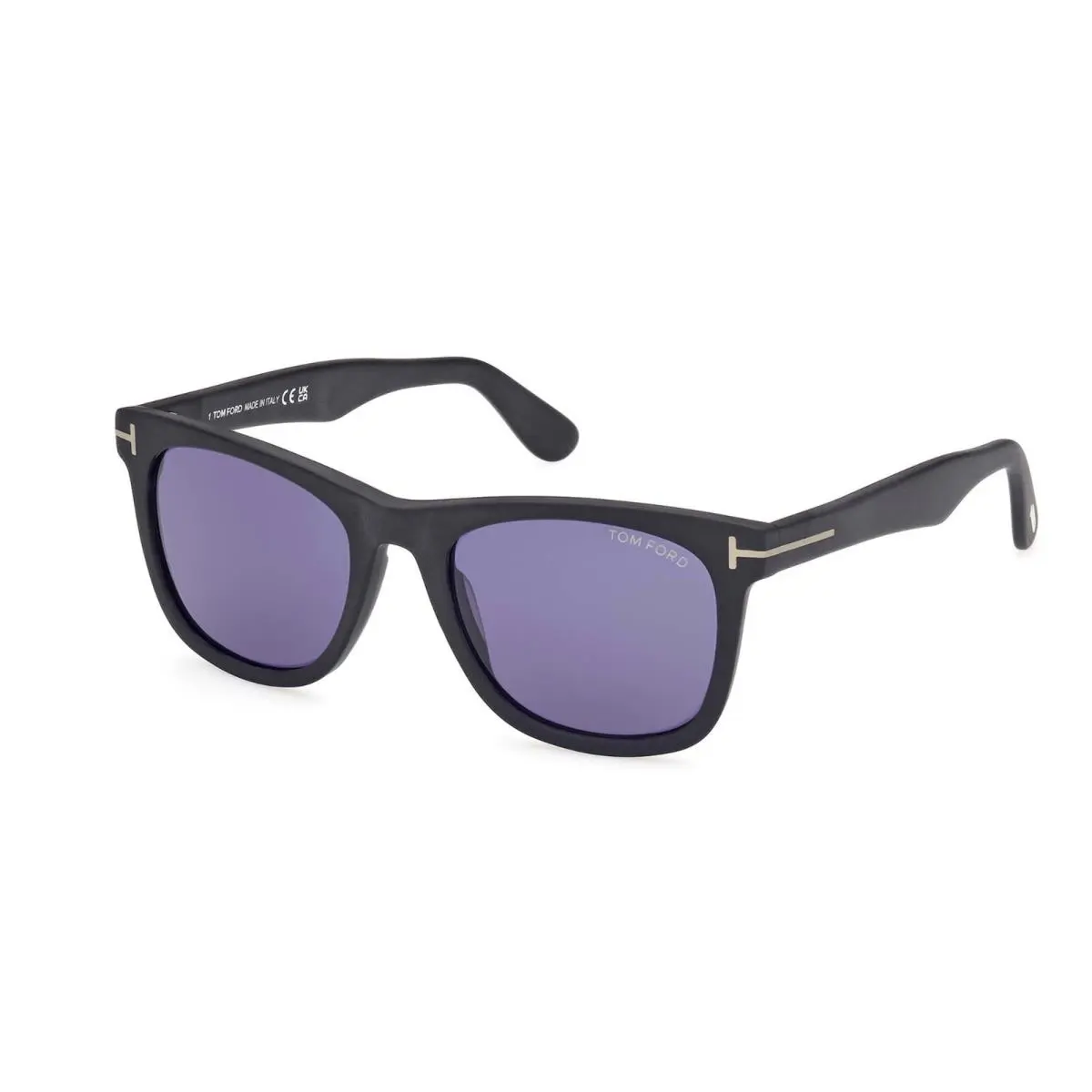 Kevyn FT 1099 Matte Black/blue 02V Sunglasses by Tom Ford