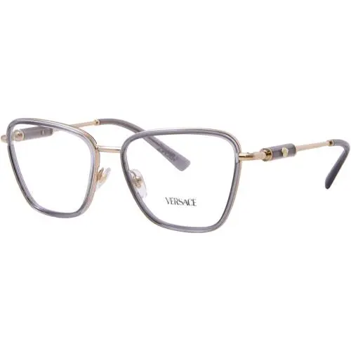 Eyeglasses VE1292 1506 54mm Transparent Grey / Demo Lens by Versace