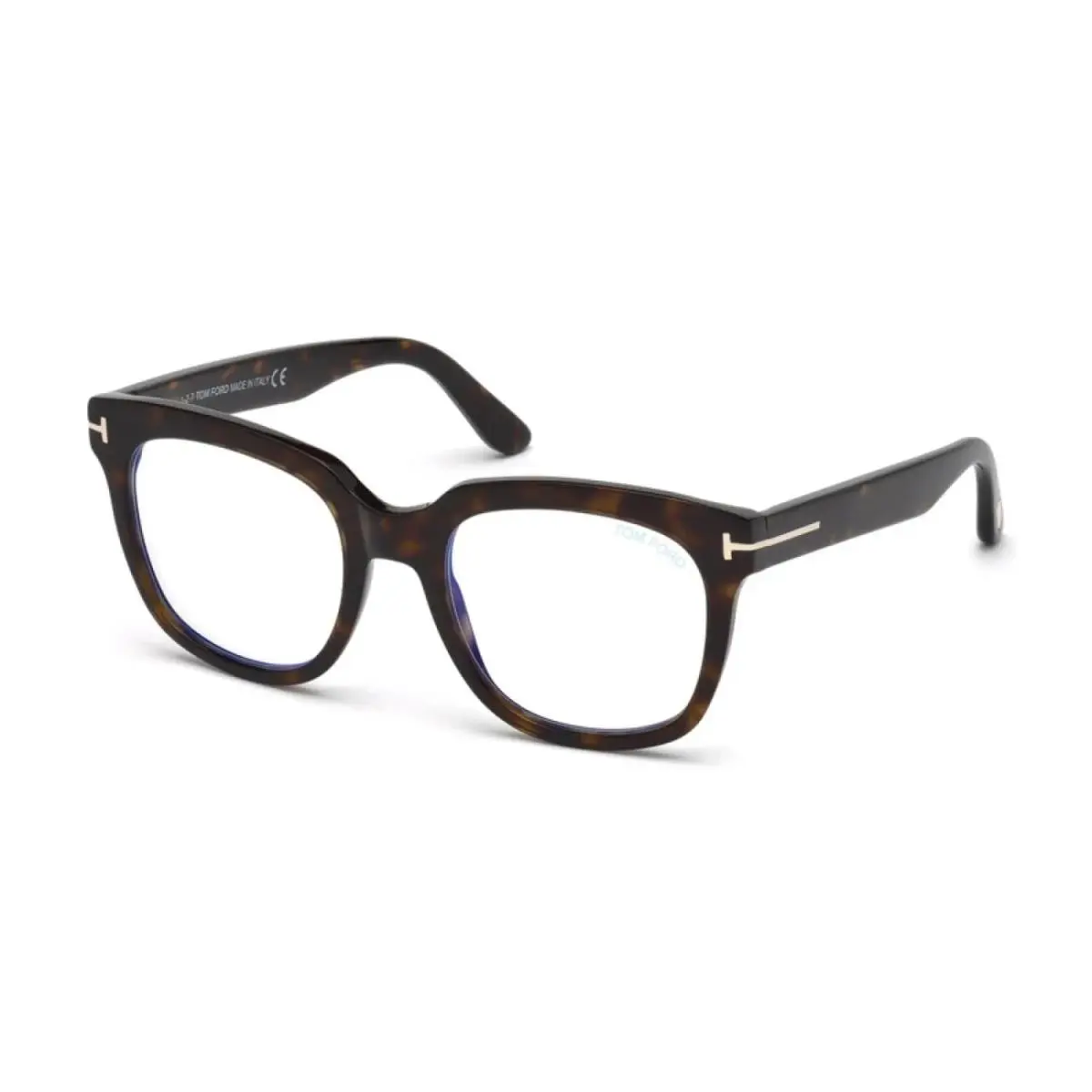 Tom Ford TF5537-B 052 Square Dark Havana 52 mm Women`s Eyeglasses Frame