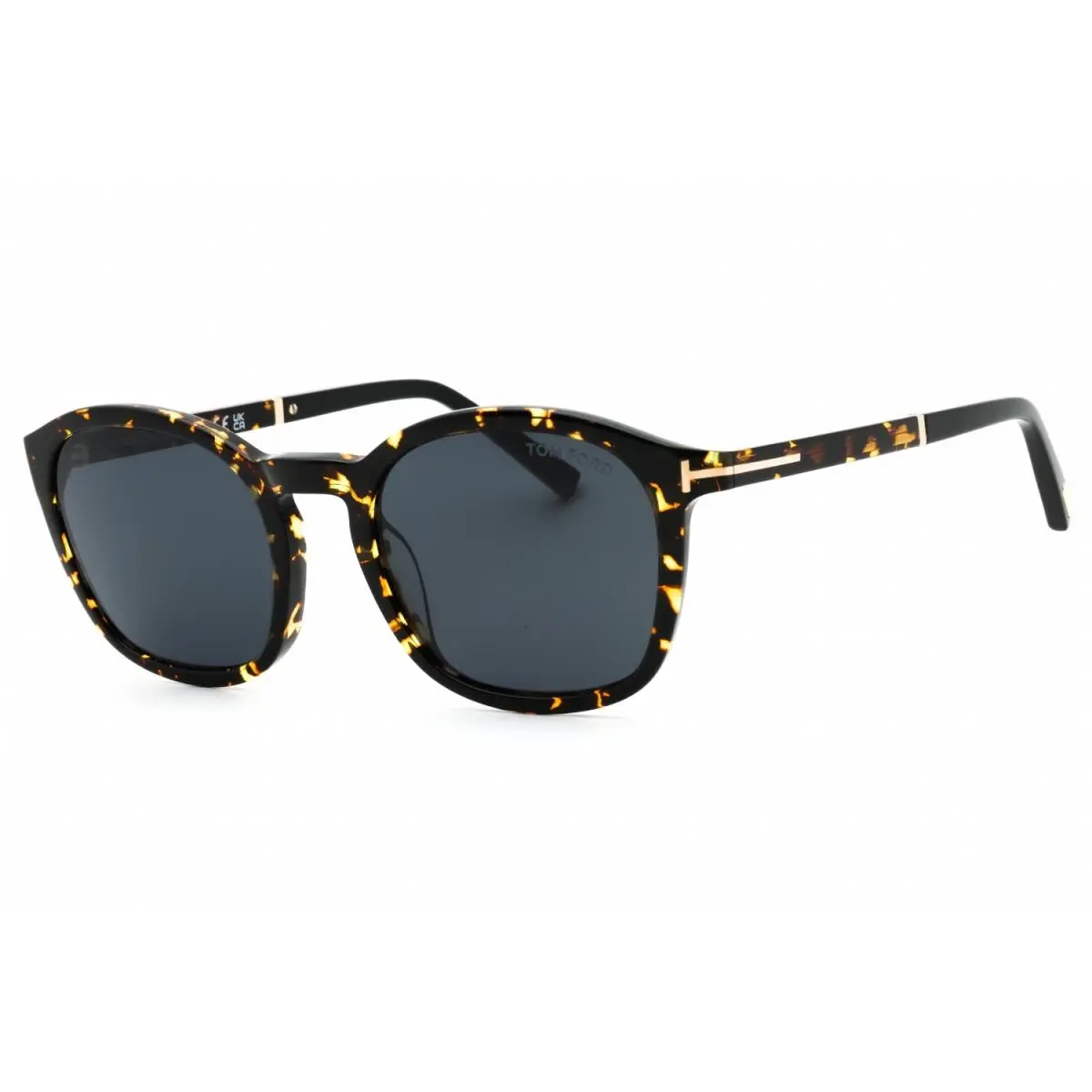 Tom Ford FT1020 52A Sunglasses Dark Havana Frame Smoke Lenses 52mm
