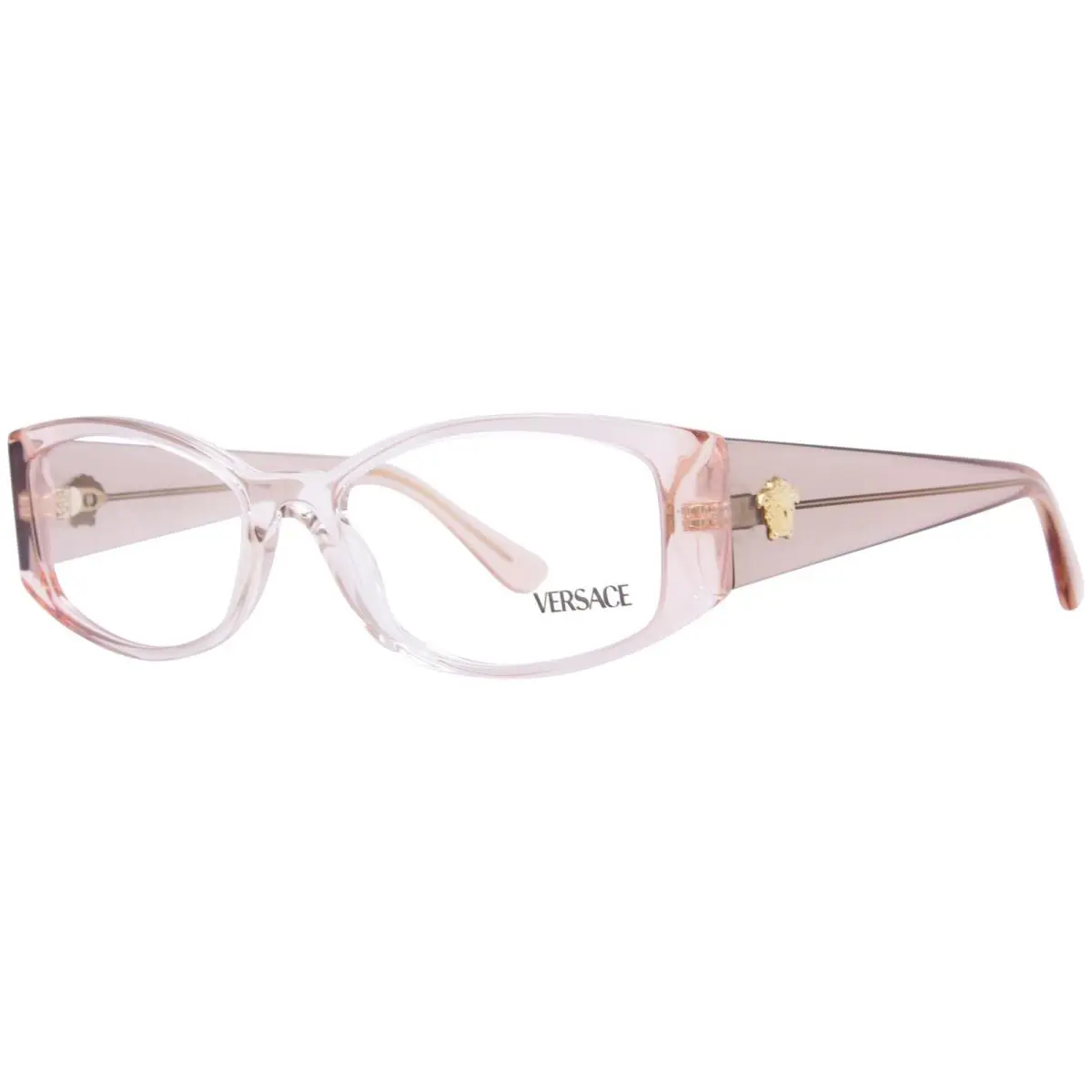 Versace VE3343 5431 Eyeglasses Frame Women`s Peach Gradient Beige Full Rim 54mm