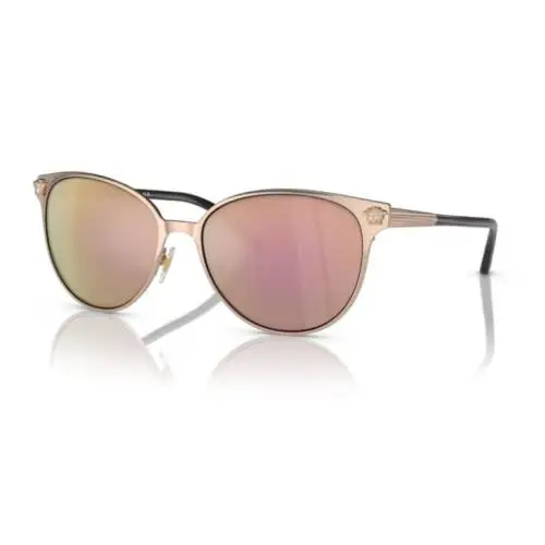 Versace 0VE 2168 14095R 57mm Womens Sunglasses Gold/pink Metal Non-polarized