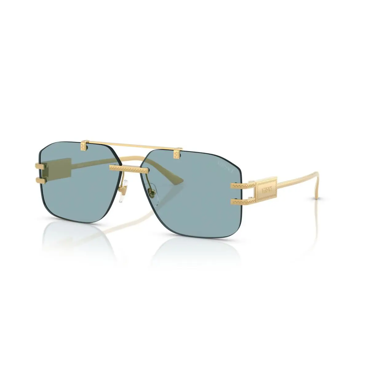 Versace Sunglasses VE2275 100280 60mm Gold / Blue Lens