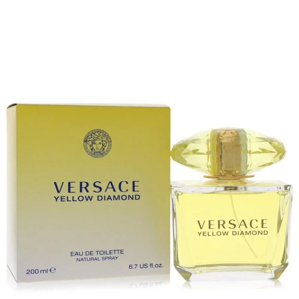 Versace Yellow Diamond 6.7 oz Edt Spray Womens Perfume 200ml
