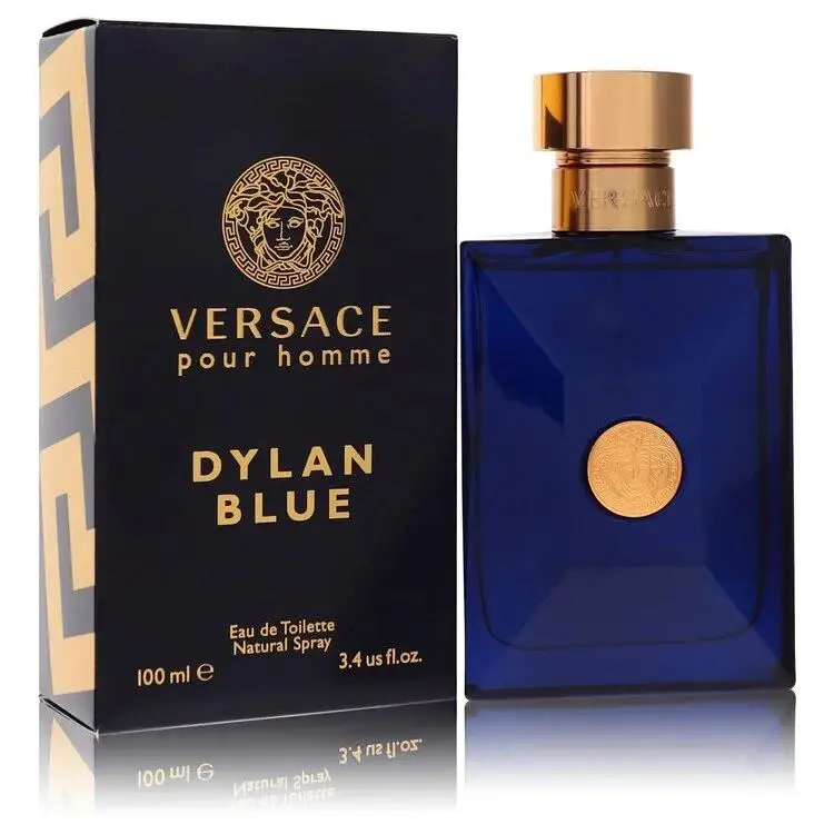 Versace Pour Homme Dylan Blue 3.4 oz/100ml Eau De Toilette Men Spray