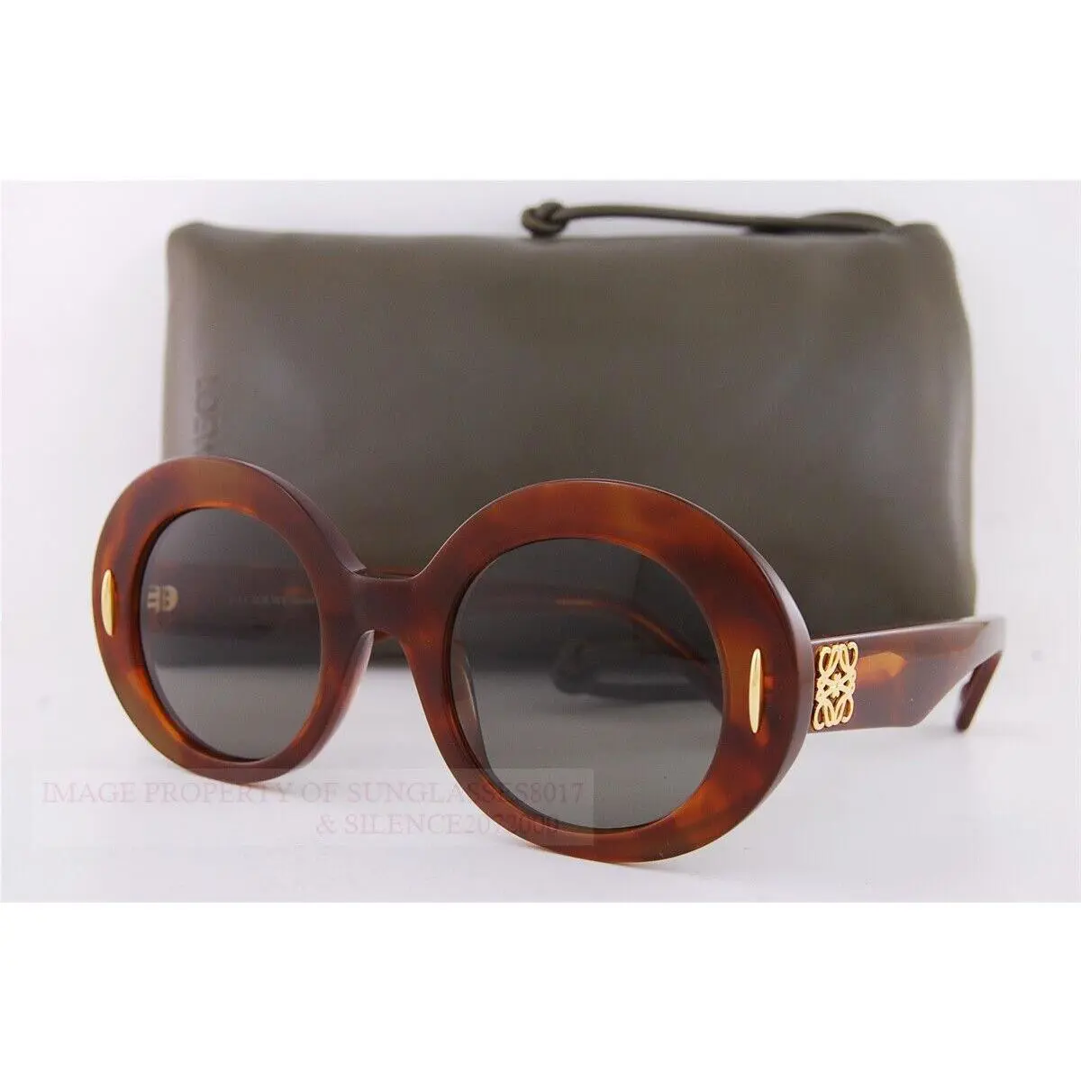 Loewe Sunglasses LW 40146I 53N Havana/ Gray For Women