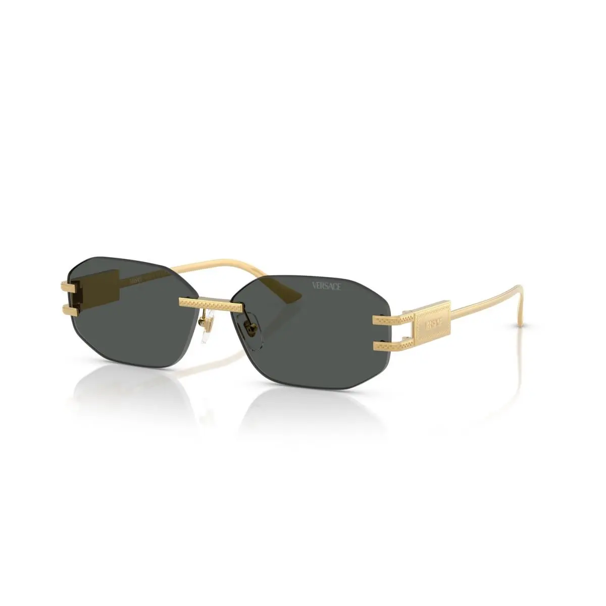 Versace Sunglasses VE2274 100287 58mm Gold / Dark Grey Lens