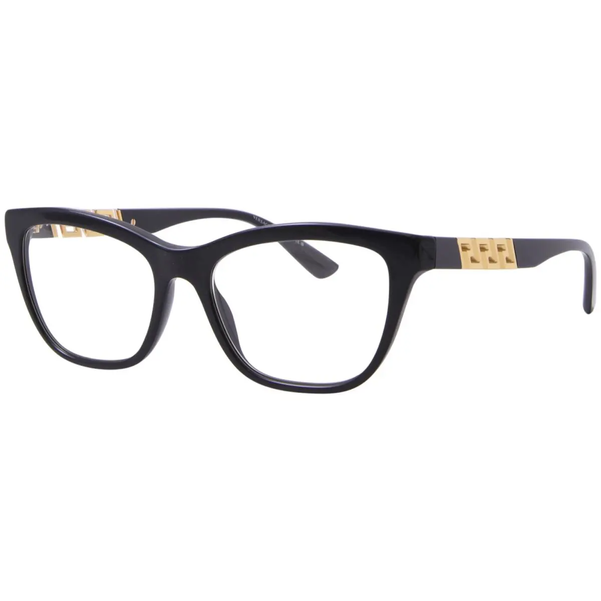 Versace VE3318 5354 Eyeglasses Frame Women`s Havana Print Monogram Full Rim 54mm