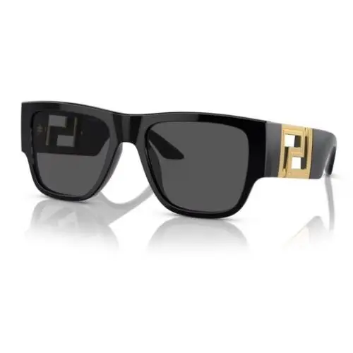 VE4403 GB1 87 Black Dark Grey 57 mm Men`s Sunglasses by Versace