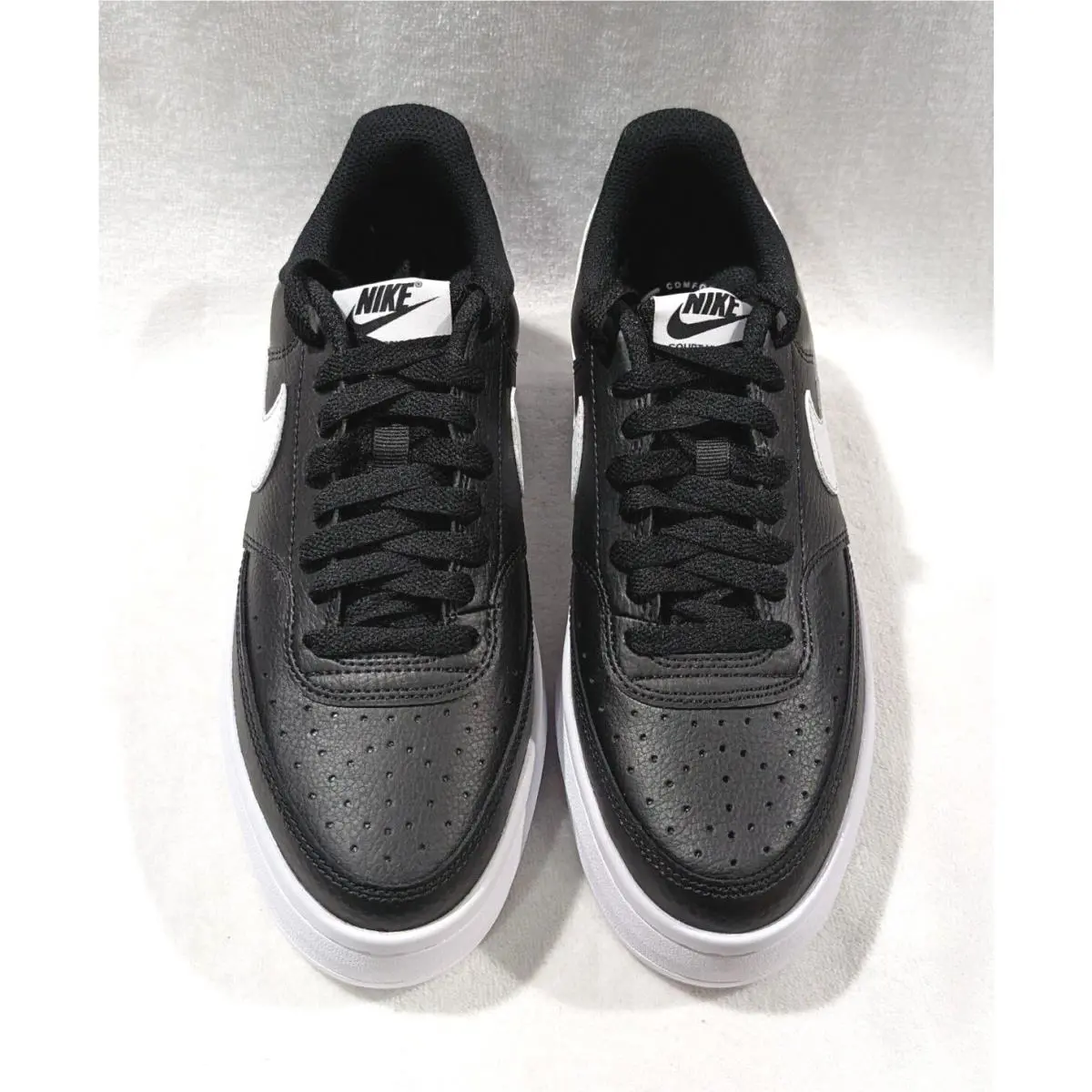 Nike shoes - Nike Court Vision Alta LTR - DM0113-002 - Black/White 1