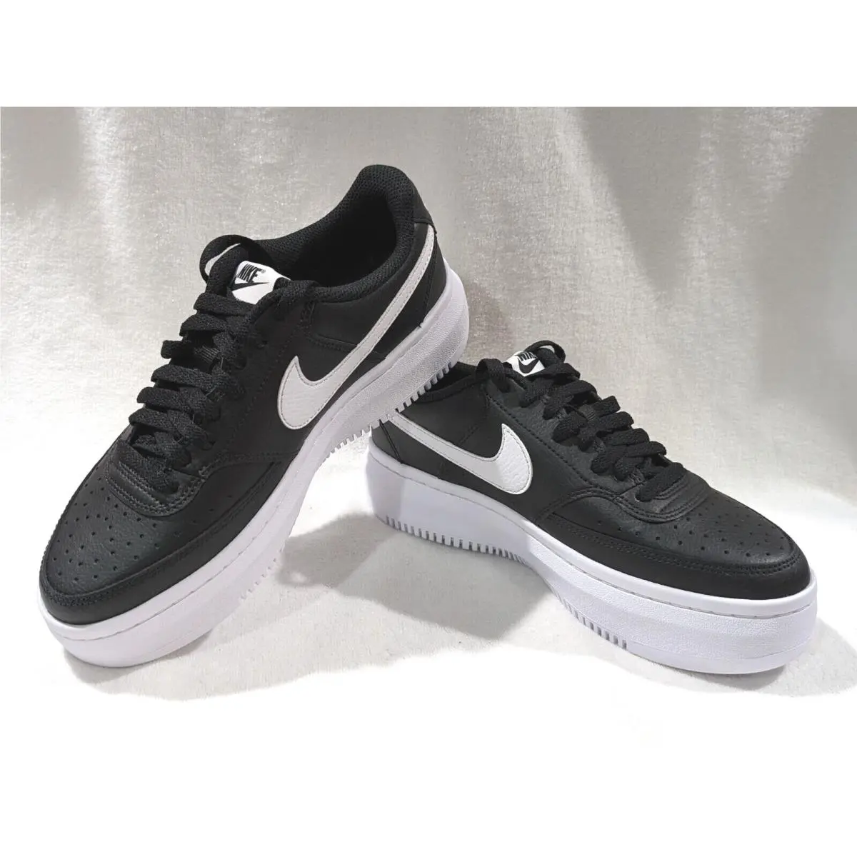 Nike shoes - Nike Court Vision Alta LTR - DM0113-002 - Black/White 8