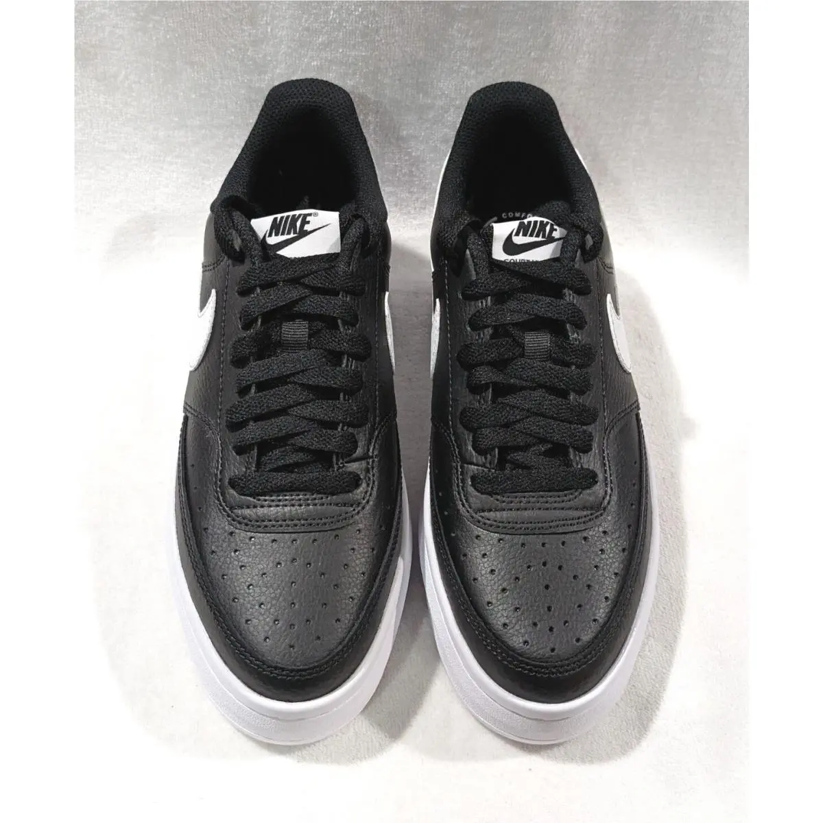 Nike shoes - Nike Court Vision Alta LTR - DM0113-002 - Black/White 10
