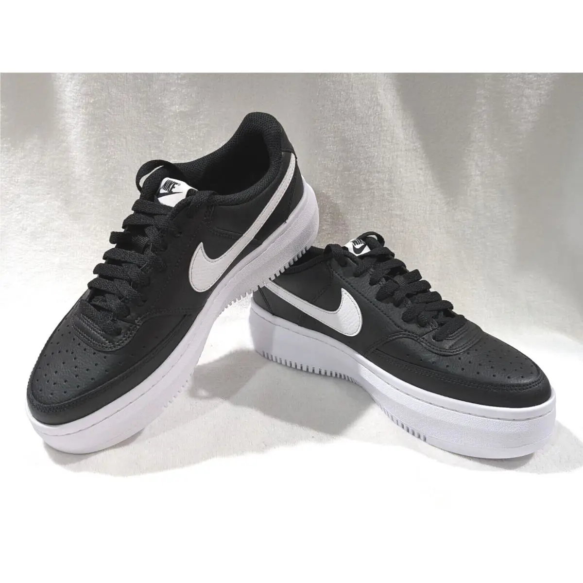 Nike shoes - Nike Court Vision Alta LTR - DM0113-002 - Black/White 8