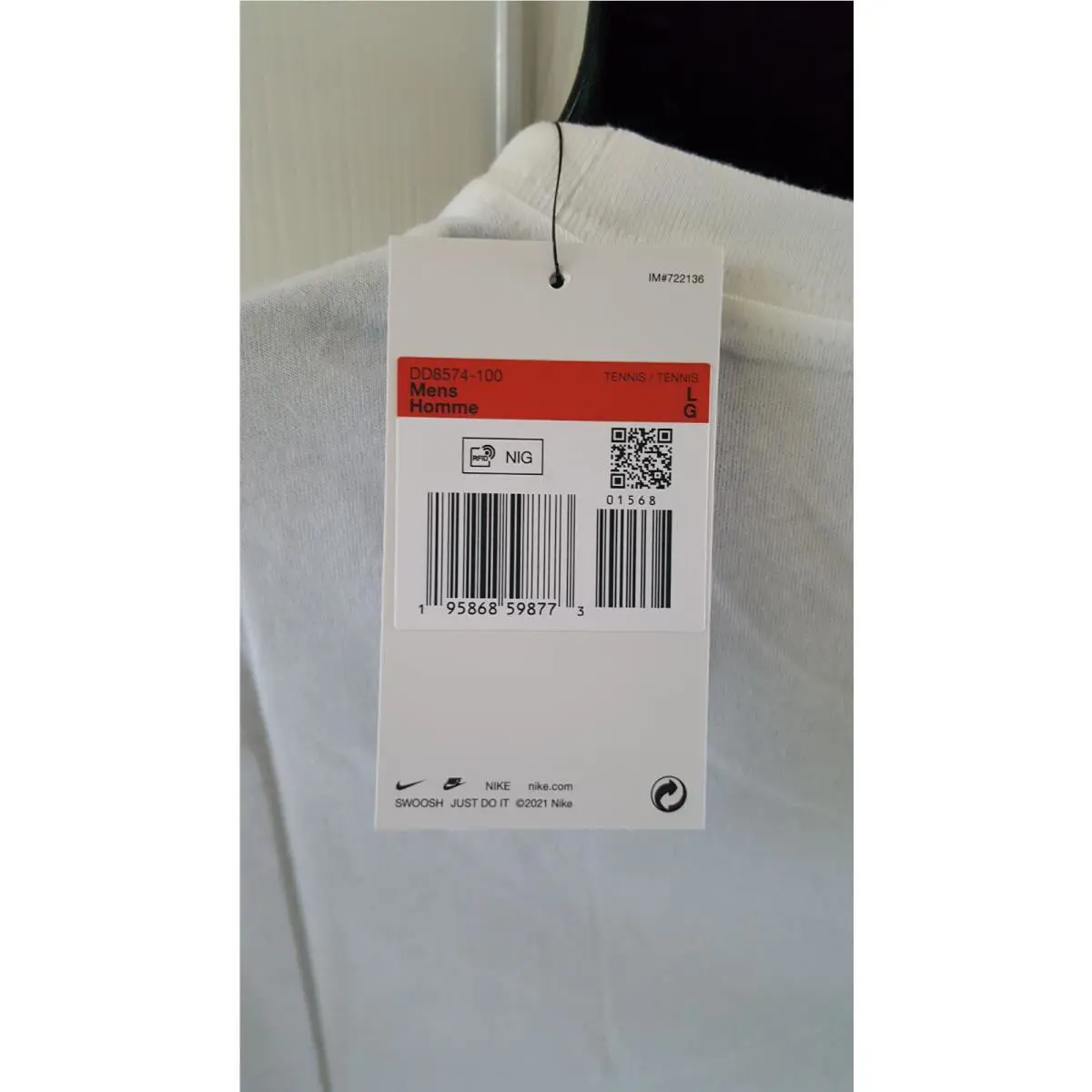 Nike clothing - Dri-FIT Court - Court - DD8574-100 - White 9
