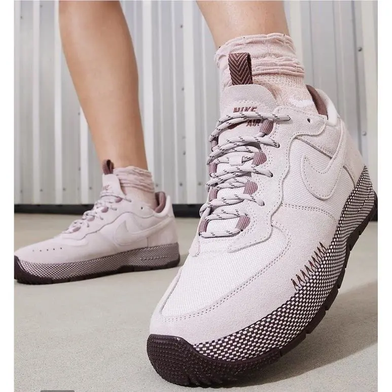 Nike shoes - Nike Air Force 1 Wild - FB2348-003 - Platinum Violet/Smokey Mauve/Earth/ 6