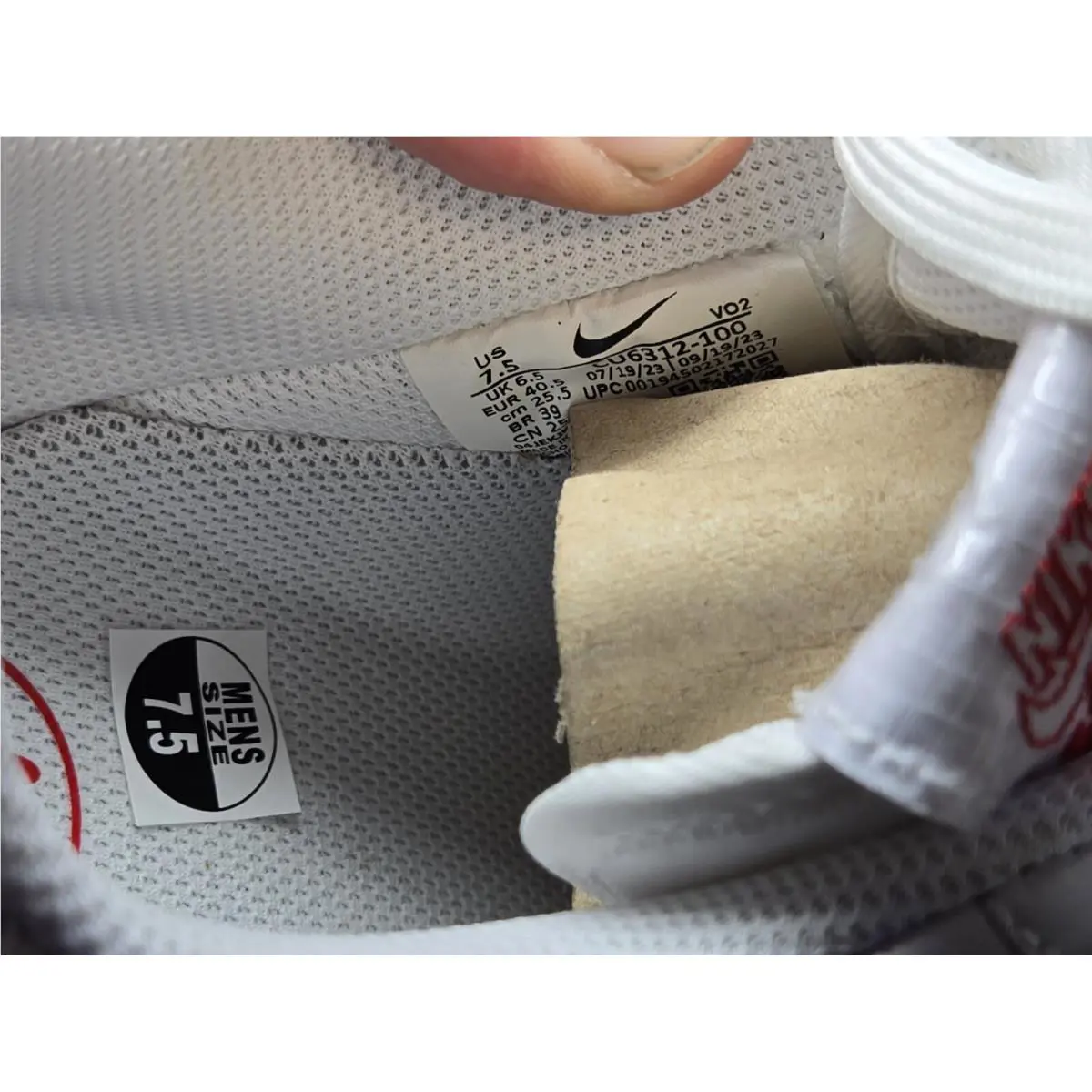 Nike shoes - Nike Air Force 1 - Air Force - CU6312-100 - White 14