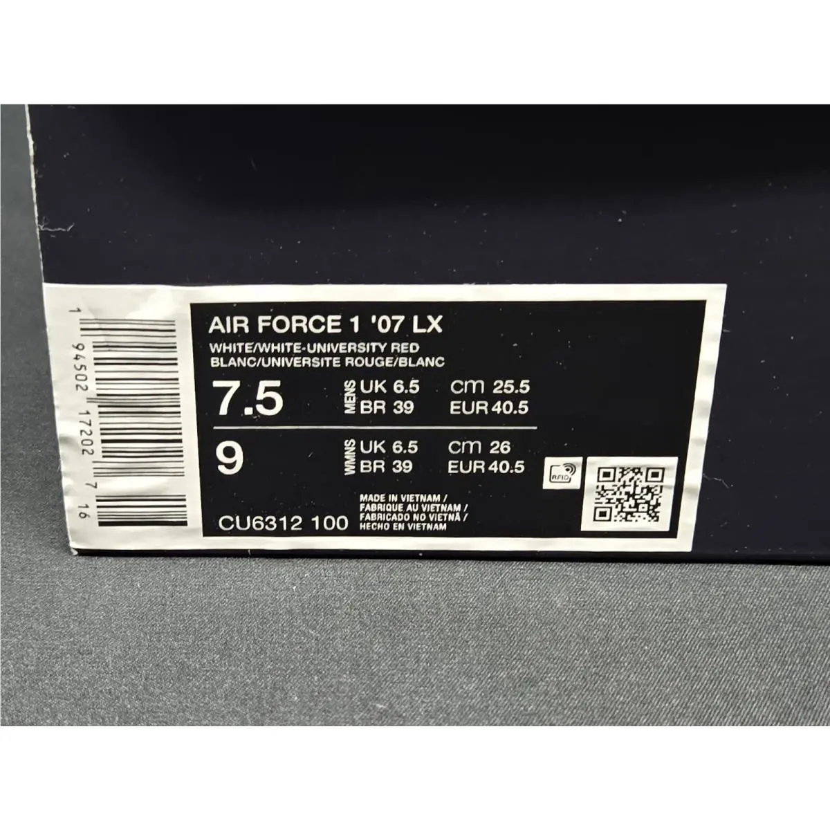 Nike shoes - Nike Air Force 1 - Air Force - CU6312-100 - White 16