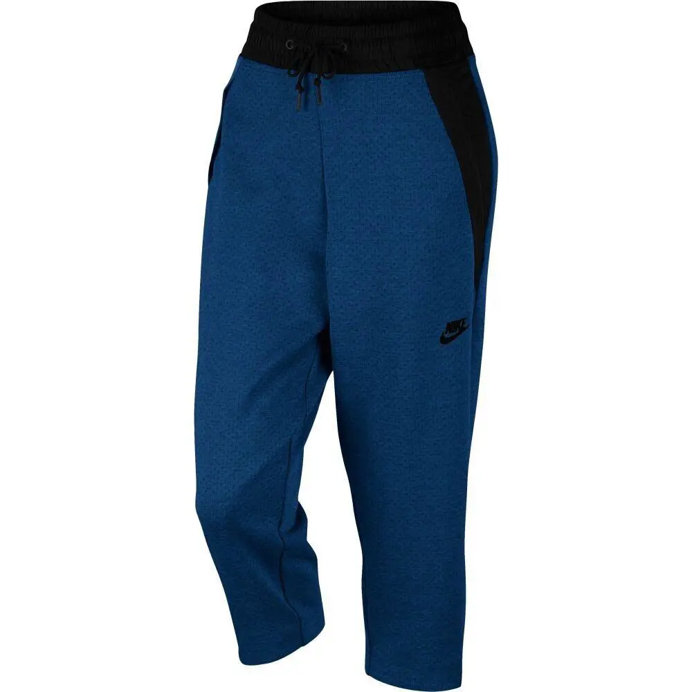 Nike Sportswear Tech Fleece Women`s Crop Pants Navy Blue