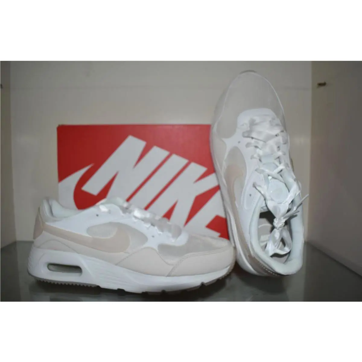Nike shoes - Nike Air Max SC - Air Max - FQ8722 100 - Beige 0