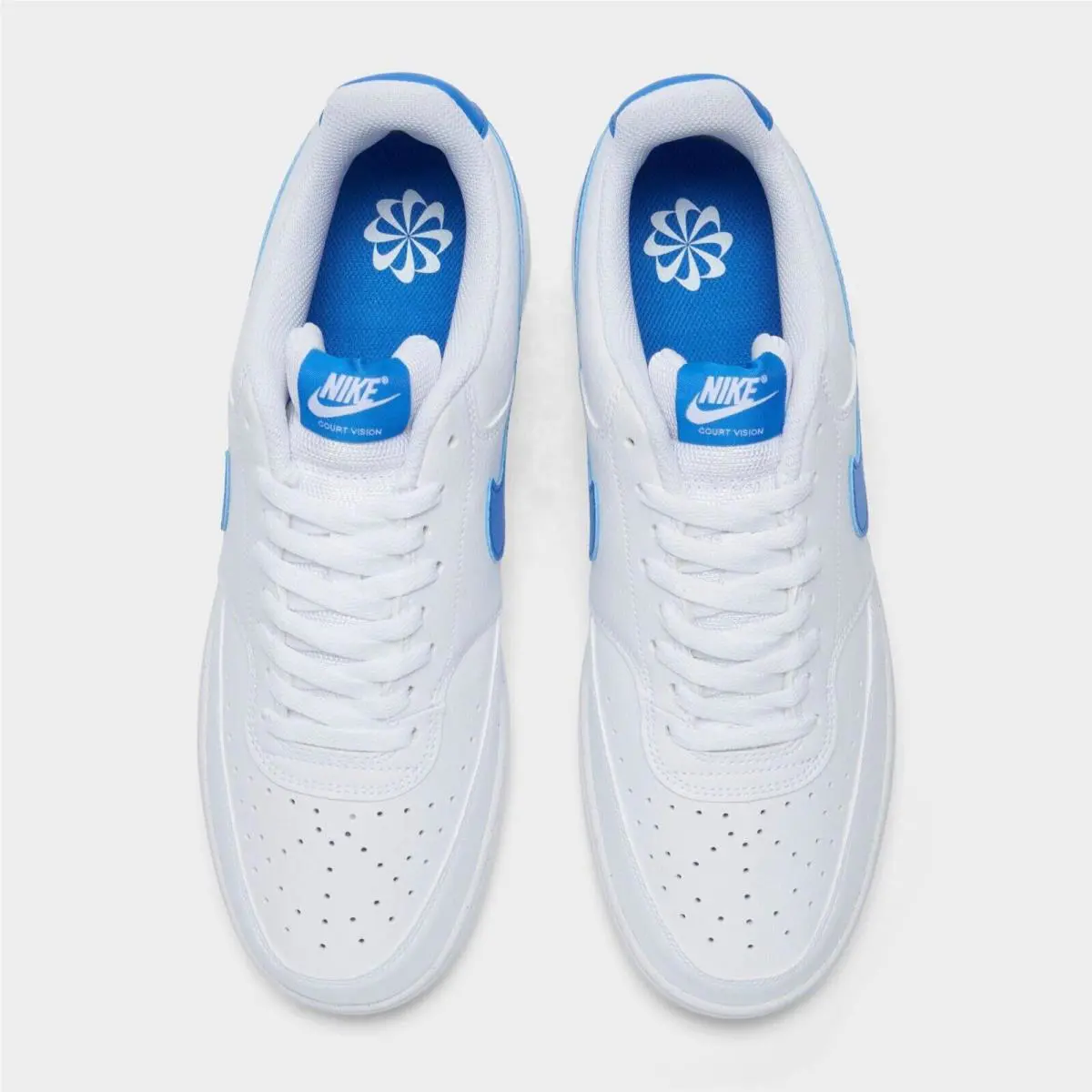 Nike shoes - Nike Court Vision LO NN - DH2987105 - White/Photo Blue 4