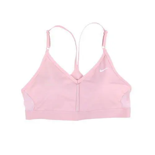 Nike Women`s Sports Bra V-neck Light-support Racerback Workout Top M Xl