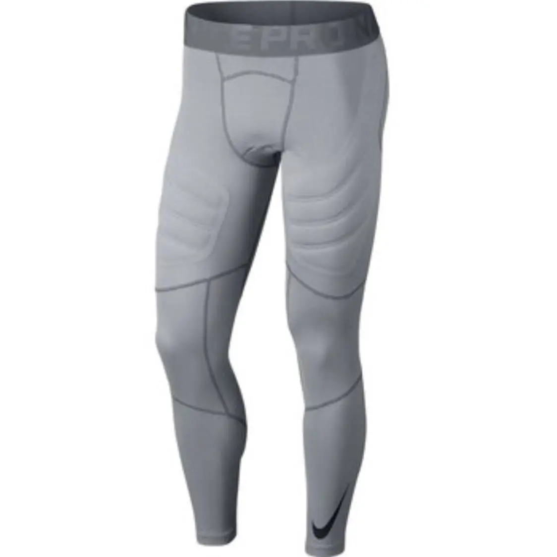Nike clothing - NIKE Pro HyperWarm Aeroloft Compression Training Tights - 859747 - Gray 1