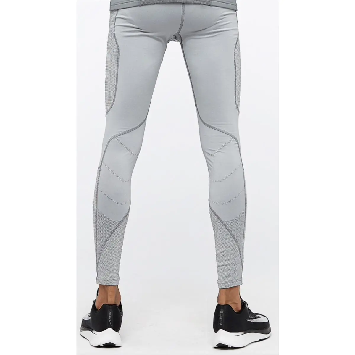 Nike clothing - NIKE Pro HyperWarm Aeroloft Compression Training Tights - 859747 - Gray 0