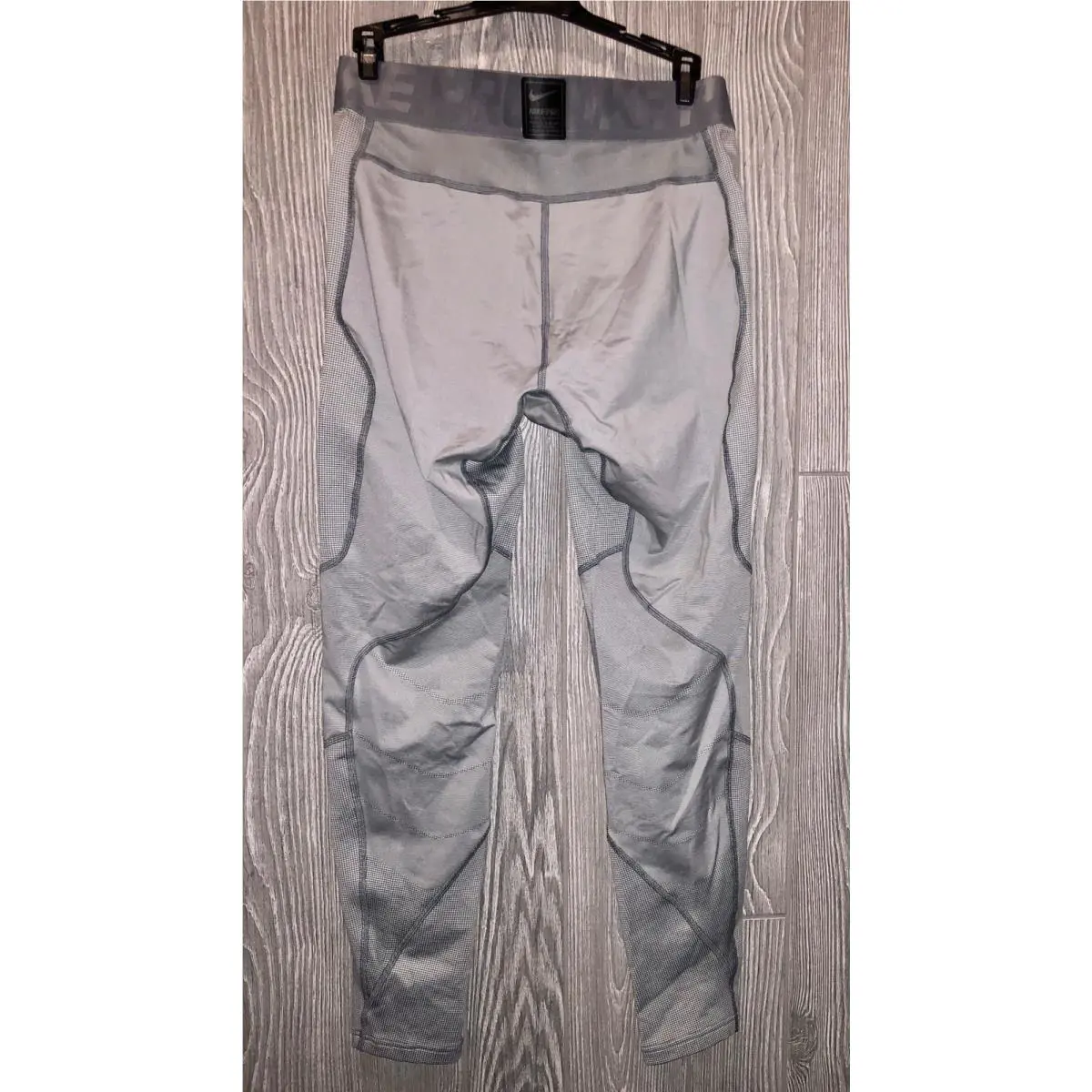 Nike clothing - NIKE Pro HyperWarm Aeroloft Compression Training Tights - 859747 - Gray 5