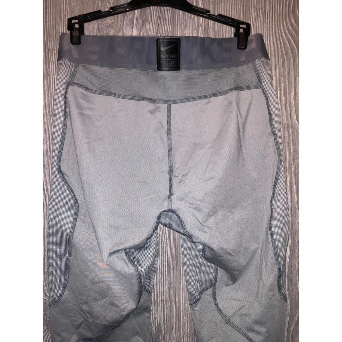 Nike clothing - NIKE Pro HyperWarm Aeroloft Compression Training Tights - 859747 - Gray 16