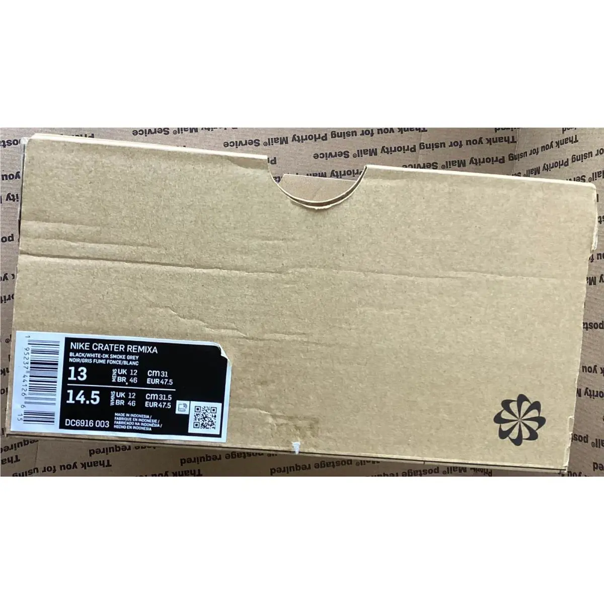 Nike shoes - Nike Crater - Crater - DC6916-003 - BLACK/WHITE-DK SMOKE GREY, Manufacturer: DC6916 003 7