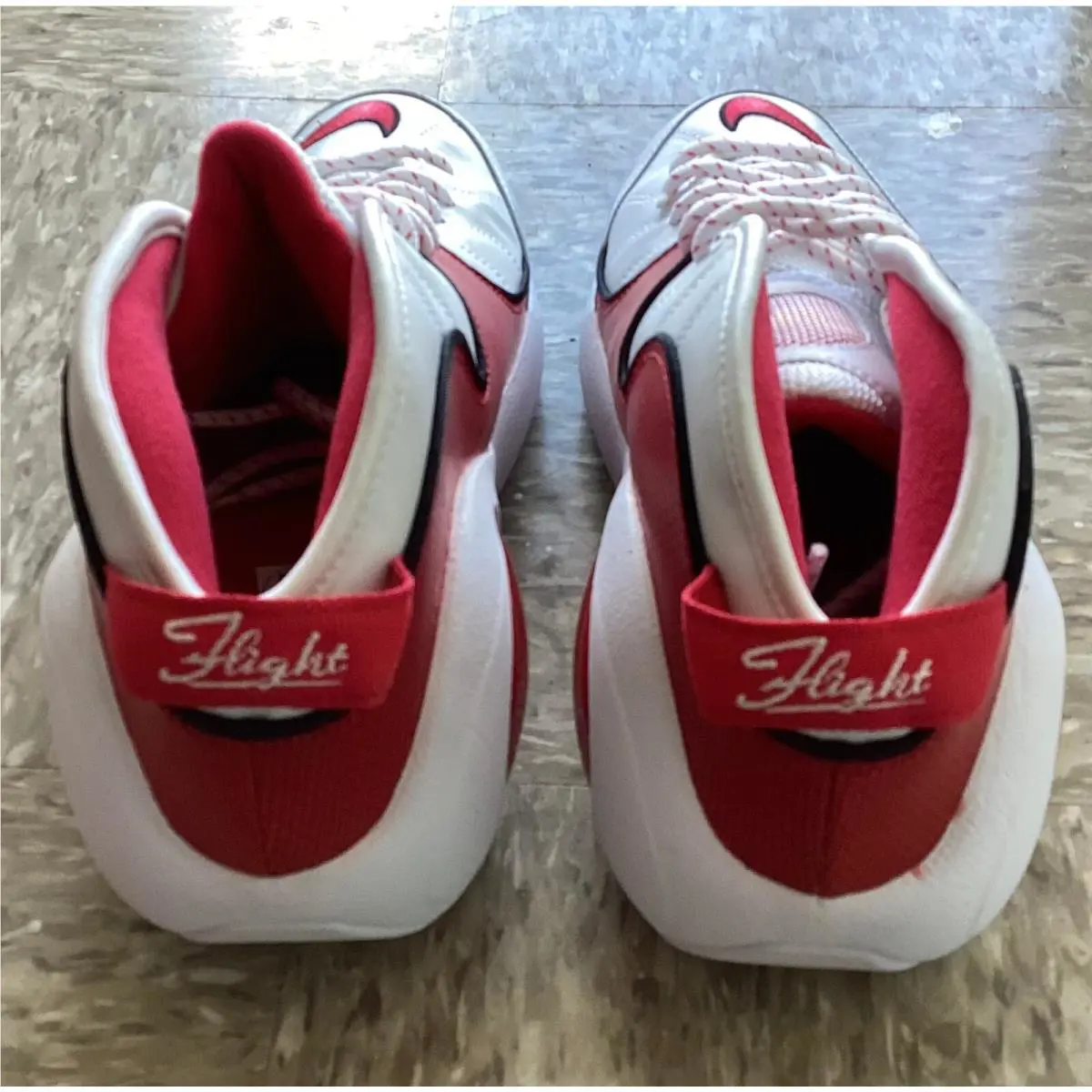 Nike shoes - NIKE AIR ZOOM FLIGHT 95 - DX1165 100 - WHITE/TRUE RED-BLACK 7