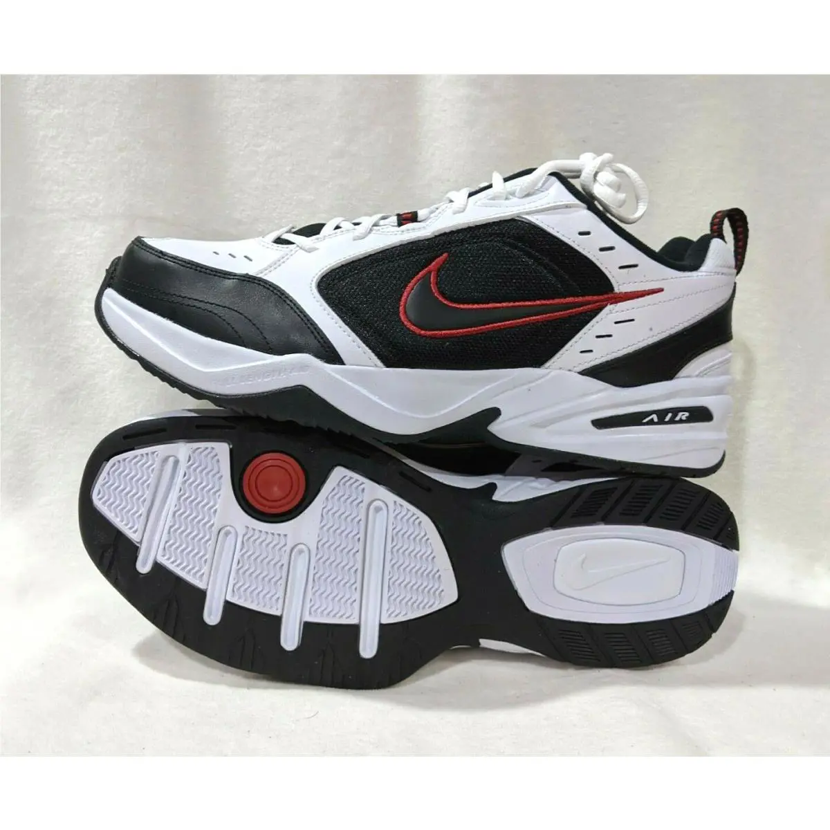 Nike shoes - Nike Monarch IV - Monarch - 415445-101 - White/Black/Red 0