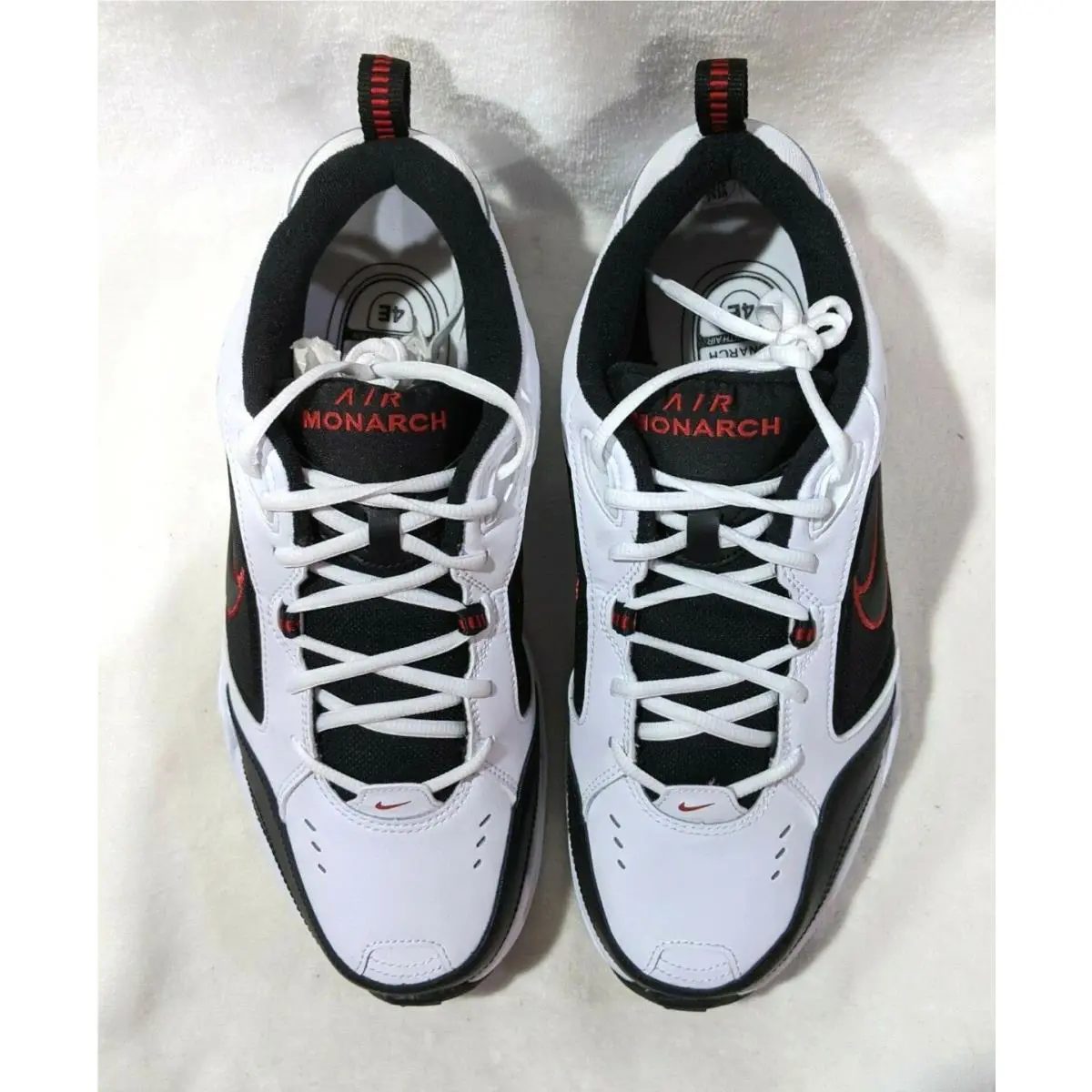 Nike shoes - Nike Monarch IV - Monarch - 415445-101 - White/Black/Red 1